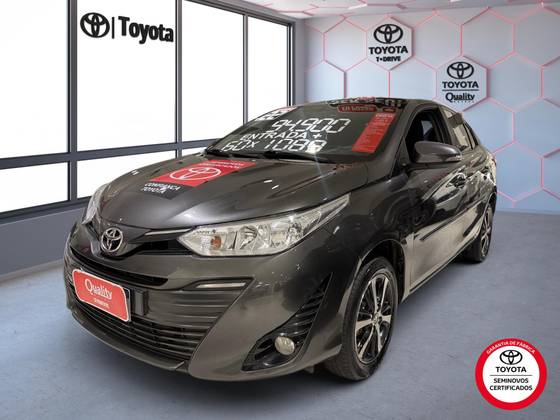 TOYOTA YARIS 1.5 16V FLEX SEDAN XS CONNECT MULTIDRIVE TOYOTA YARIS 1.5 16V FLEX SEDAN XS CONNECT MULTIDRIVE